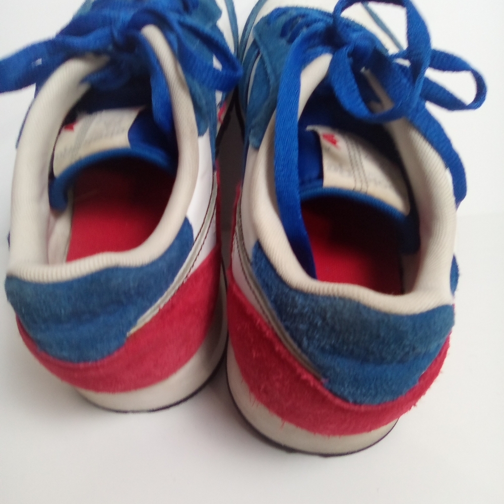 REEBOK Blue and White Sneakers with Red Accents SIZE 13 - Picture 4 of 10